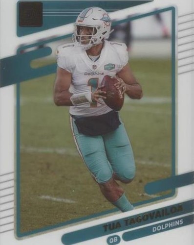 2021 Panini Clearly Donruss Tua Tagovailoa #30
