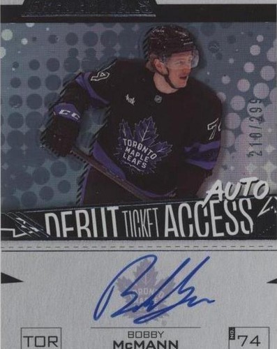 2023-24 Upper Deck Credentials - Bobby Mcmann #DTAA-BM