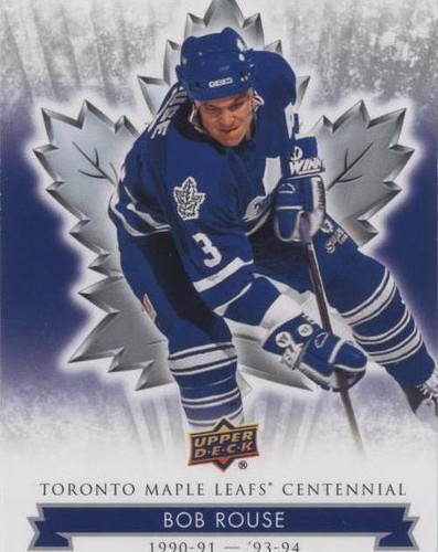 2017 Upper Deck Toronto Maple Leafs Centennial - Bob Rouse #10