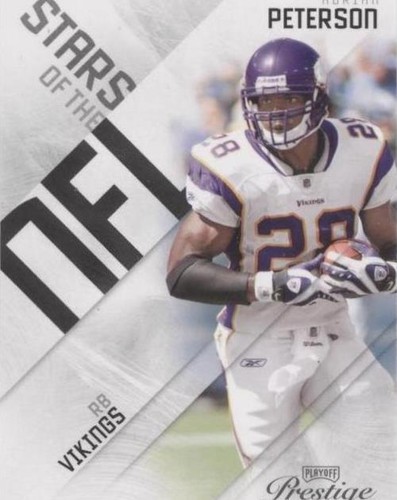 2009 Playoff Prestige Adrian Peterson #10