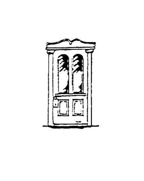 SS Ltd. HO Scale Metal Colonial Ornate Doors & Windows #2262 & #2263 Pre-Owned