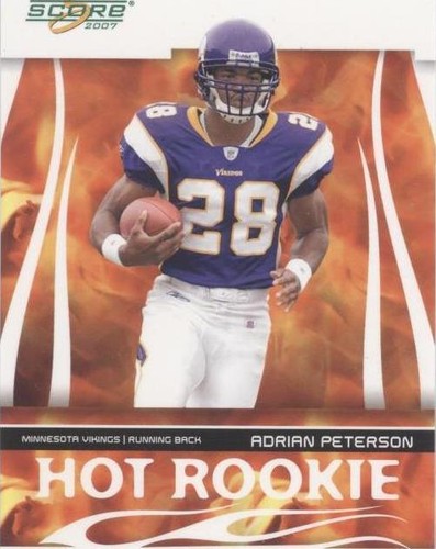 2007 Score Adrian Peterson #HR-3