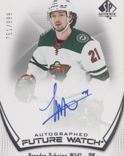 2021-22 SP Authentic - Brandon Duhaime #181