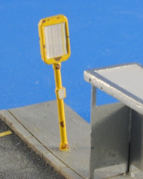 Set 2 Fontanelle FS In Metallo Bianco Per Plastico H0 1:87 - NINIVE 108H - Fatte A Mano In Italia