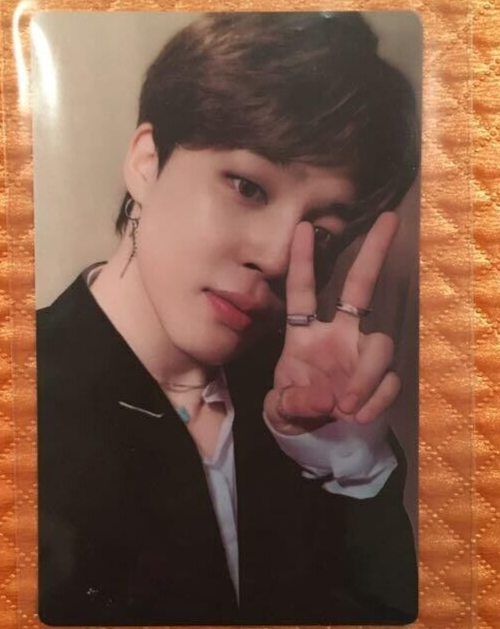 BTS JIMIN MEMORIES 2019 Blu-Ray Trading Card Only K-POP