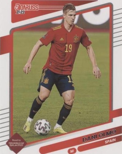 ダニ・オルモ A 2021-22 Mosaic Road to World Cup ORANGE FLUORESCENT #125