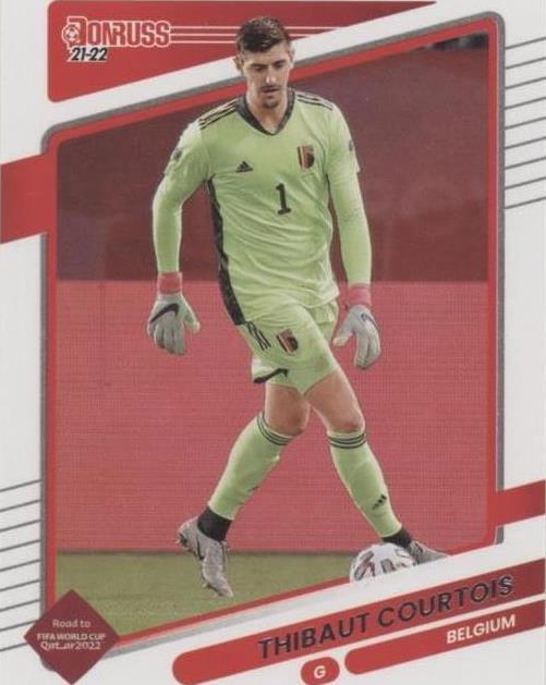 2021-22 Panini Donruss Road to Qatar Thibaut Courtois #9