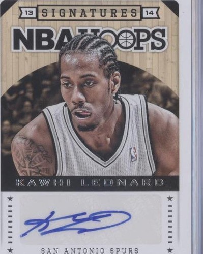 Panini Kawhi Leonard 直筆サイン 2018-19 Panini Impeccable Kawhi Leonard AUTO 8/10 Raptors