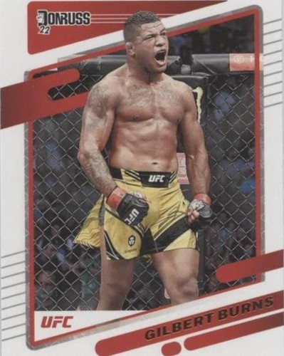 2022 Donruss UFC - Gilbert Burns #79