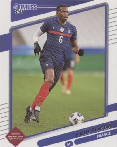 Paul Pogba 2021-22 Panini Chronicles Certified Manchester United