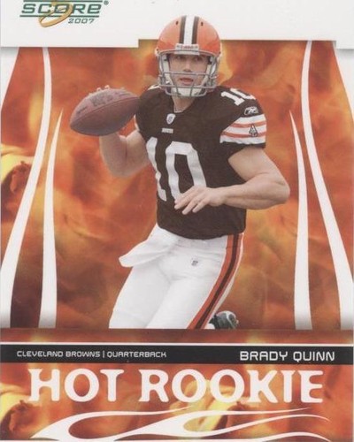 2007 Score Brady Quinn #HR-2