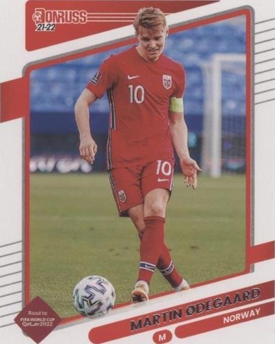 Lot 12 Cartes Panini + Topps – Odegaard, Barcelone – Near Mint