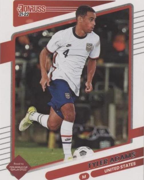2021-22 Panini Donruss Road to Qatar Tyler Adams #166