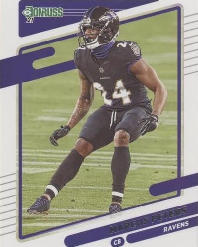 2021 Panini Donruss Marcus Peters #243