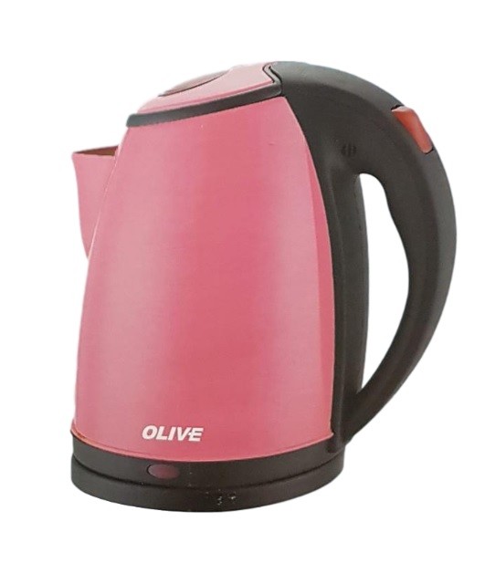 Bollitore Elettrico Capacità 2 Litri Olive Cordless Acqua Ufficio Viaggi linq