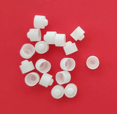 DSC TGA 6.7*7.1mm alumina Al2O3 corundum sintering Convex bottom crucible fit PE