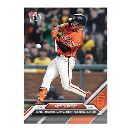 2024 Topps Now - Patrick Bailey #123
