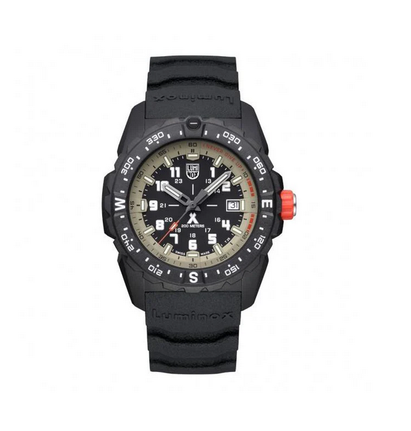 Pre-owned Luminox Bear Grylls Survival Sapphire Crystal Men's Watch Black Strap Xb.3731