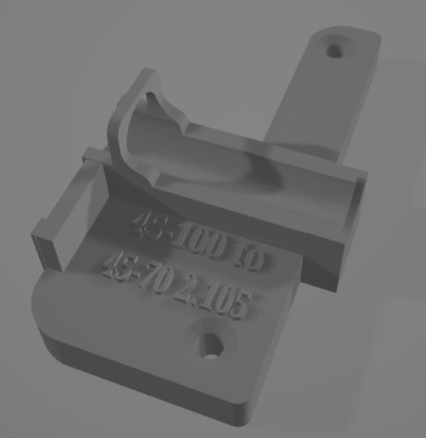 45-100 to 45-70 Gov jig tooling brass trimming cut off