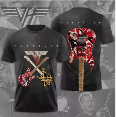 Vinatge Van Halen Band T Shirt 3d trending unisex shirt 3d new