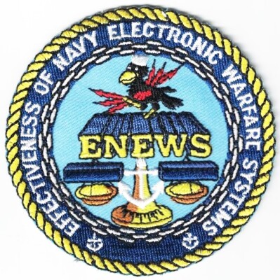 US Navy Effectiveness of Navy Electronic Warfare Systems ENEWS breast patch NEW