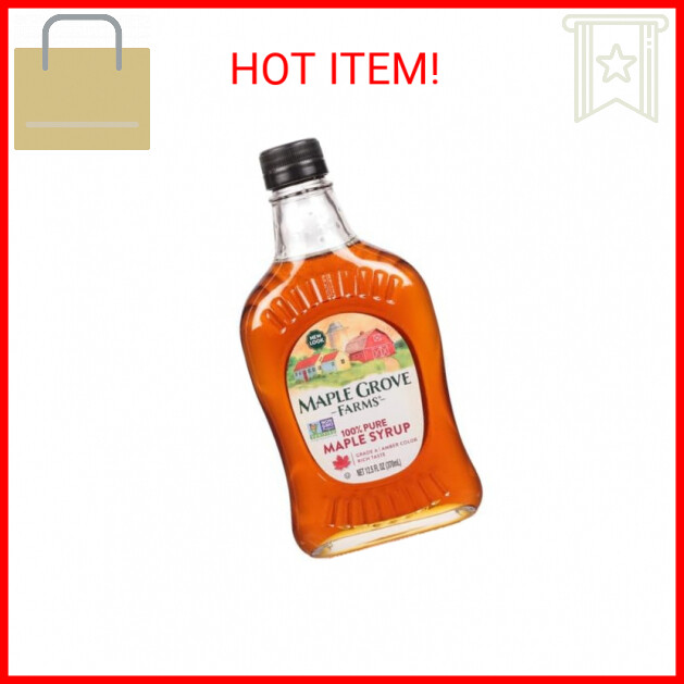Maple Grove Farms Pure Maple Syrup, 12.5 Oz