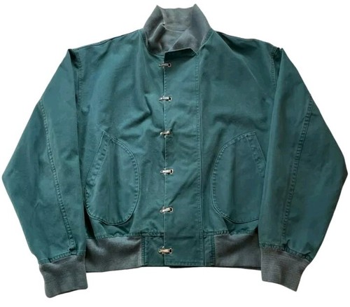 Vintage Polo Ralph Lauren USN Navy Hook Deck Jacket Fireman