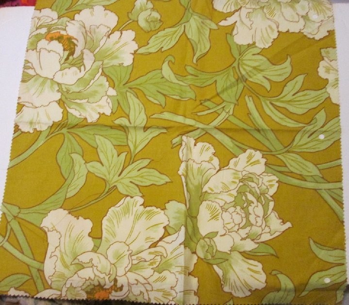 Vintage lot 2 cotton floral fabric SANDERSON Paquita 9603/30 & 9603/20 22