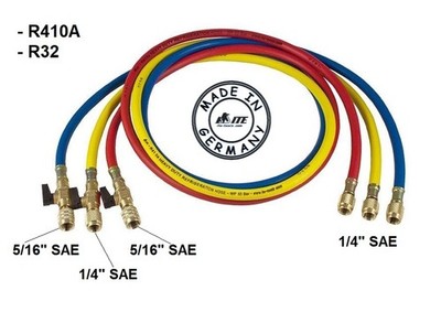 ITE Profi Füllschlauch-Set + Kugelhahn 2 x 5/16