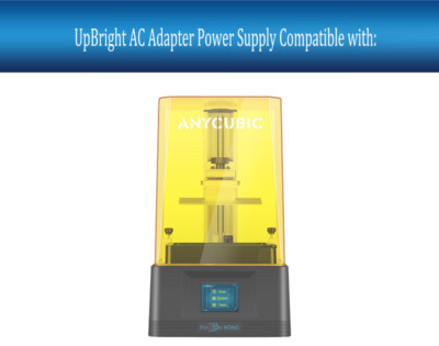 AC Adapter For ANYCUBIC Photon Mono X M3 Large LCD Resin 3D Printer Power Supply