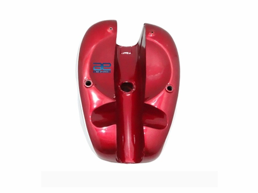BSA A65 THUNDERBOLT 4 GALLON CHERRY PAINTED CHROME TANK WITH CAP  