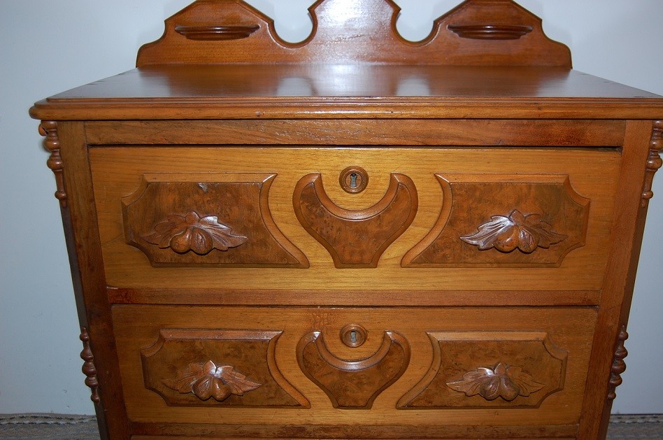 Antique Walnut Wash Stand