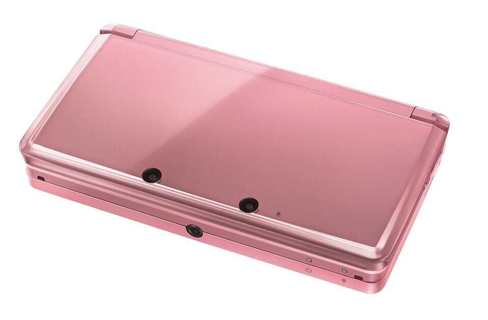 Nintendo Original 3DS Pearl Pink Handheld System Tested