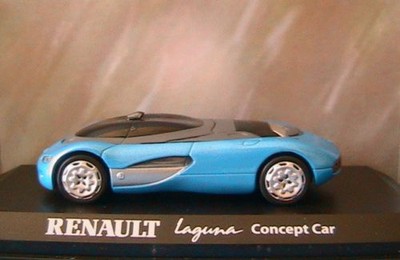 RENAULT LAGUNA CONCEPT CAR 1990 NOREV 517985 1/43 BLEU CIEL DIE CAST MODEL BLUE