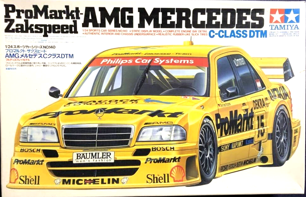 ホビーラジコン TAMIYA AMG MERCEDES-BENZ C-CLASS DTM-D2 Tamiya 1/24 Sports Car Series #146 AMG Mercedes C-Class DTM