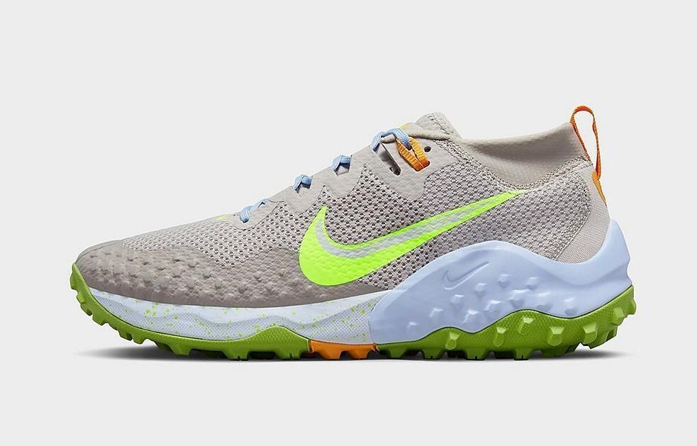 

Мужские кроссовки Nike Wildhorse 7 серо-оранжево-синие CZ1856-004, Серый, Nike Wildhorse 7
