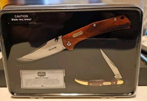 BUCK ナイフ Buck 773 Folder And 385 Toothpick Pocket Knife- Makes a