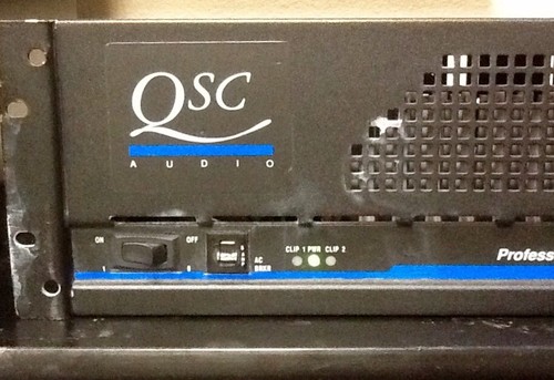 QSC Audio USA 370 Professional Power Amplifier