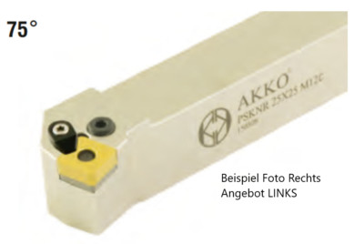 Akko PSKNL 4040 S19C Klemmhalter Drehstahl 40x40 für SNMG 1906..