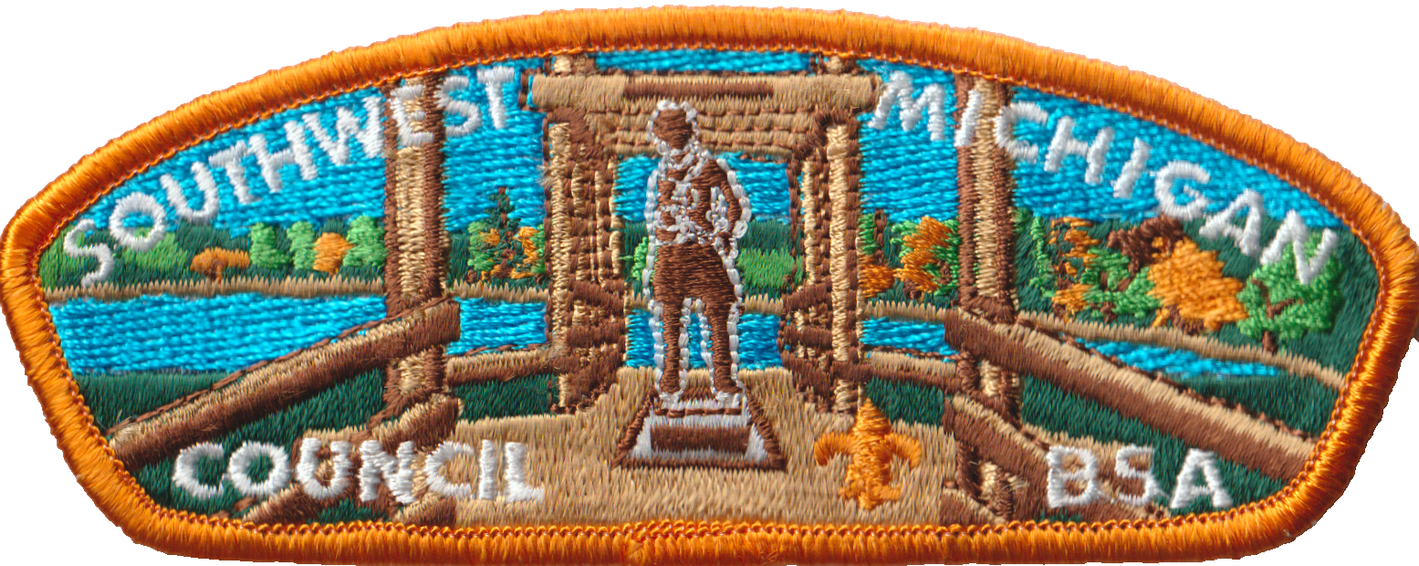 Southwest Michigan Council MI CSP Orange Bdr (AR3836)