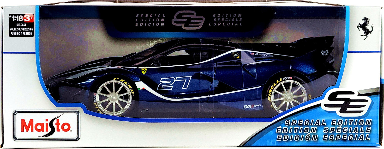 MAISTO 1:18 Diecast Model Car Special Edition Ferrari FXX-K