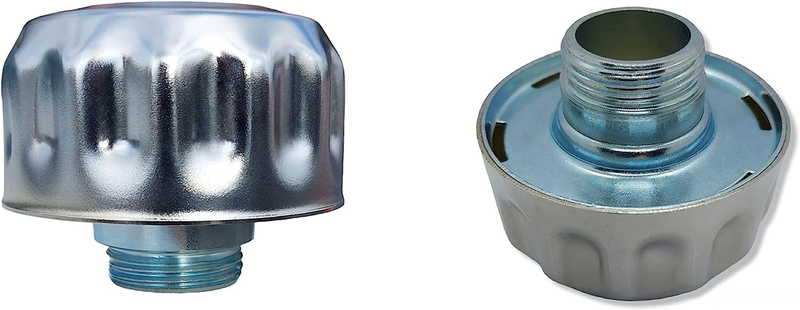 And Fuel Filler Metal Vent Breather Cap For Reservoir Tank (cap On