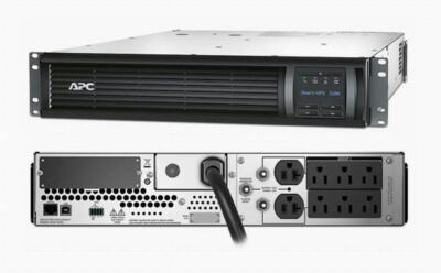 APC SMT1500RM2U Smart-UPS Power Backup LCD 1500VA 1000W 120V Rackmount Sine wave