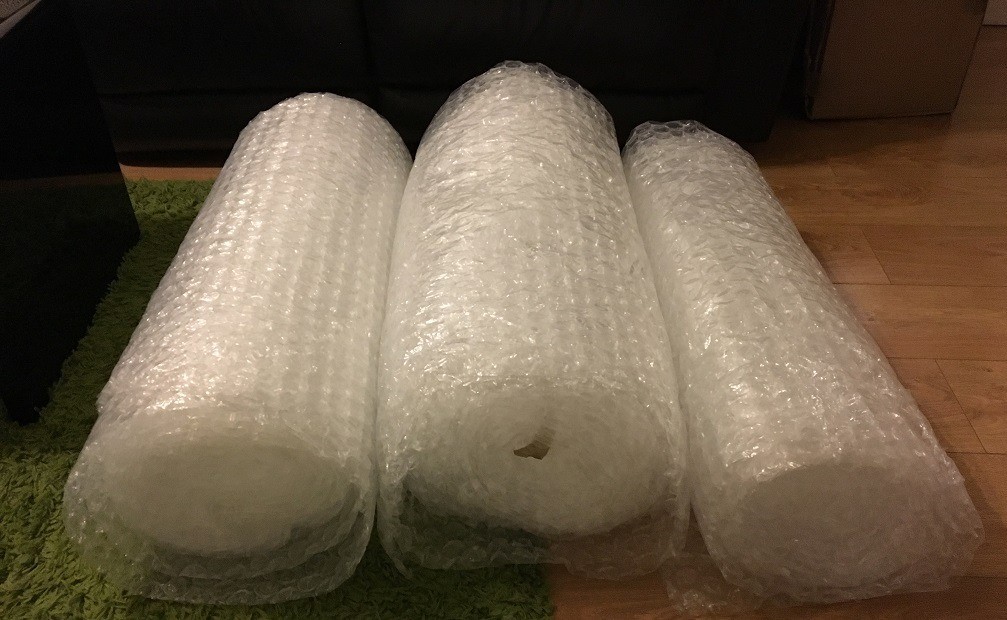 Bubble Wrap for House Flat Office Move or Wrapping Packages Parcels
