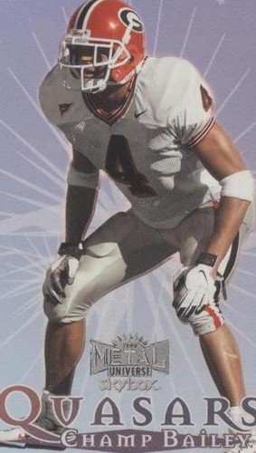 1999 Skybox Metal Universe Champ Bailey #4 Q