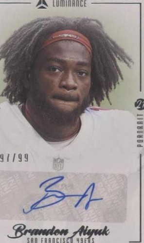 2021 Panini Luminance Brandon Aiyuk #PS-BA