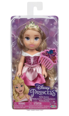 DISNEY PRINCESSE - Poupée Aurore 8cm - Boîte à Malices