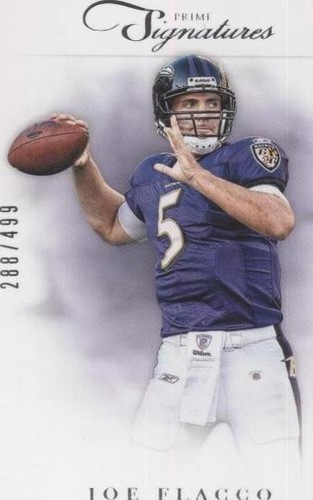 2012 Panini Prime Signatures Joe Flacco #19