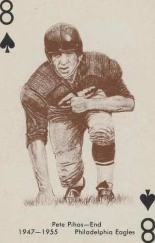 1963 Stancraft Playing Cards Football Trading Cards
