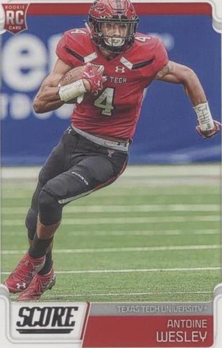 2019 Score Antoine Wesley #401